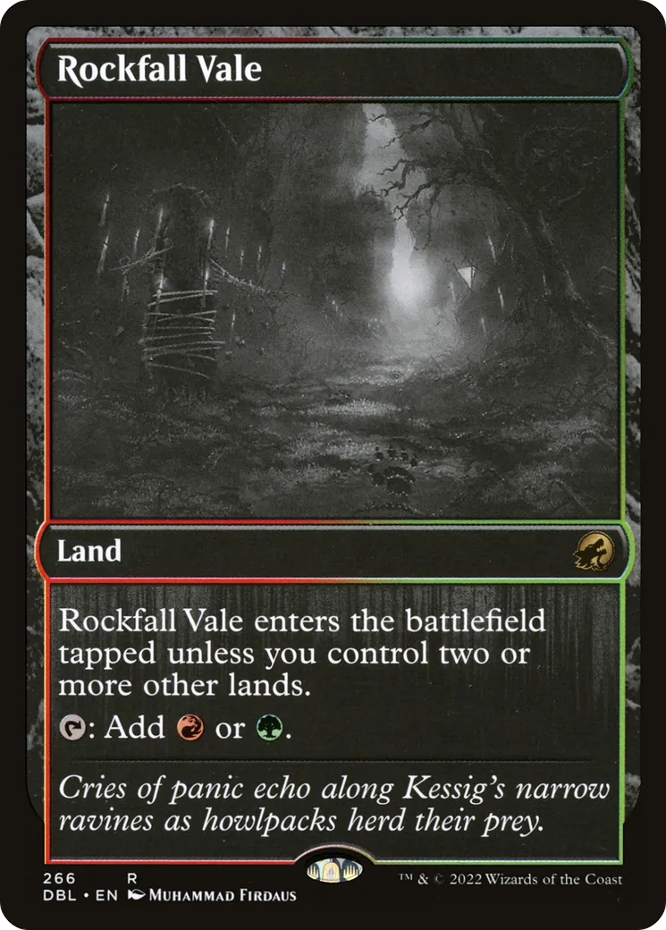 Rockfall Vale — Innistrad: Double Feature — Magic: The Gathering