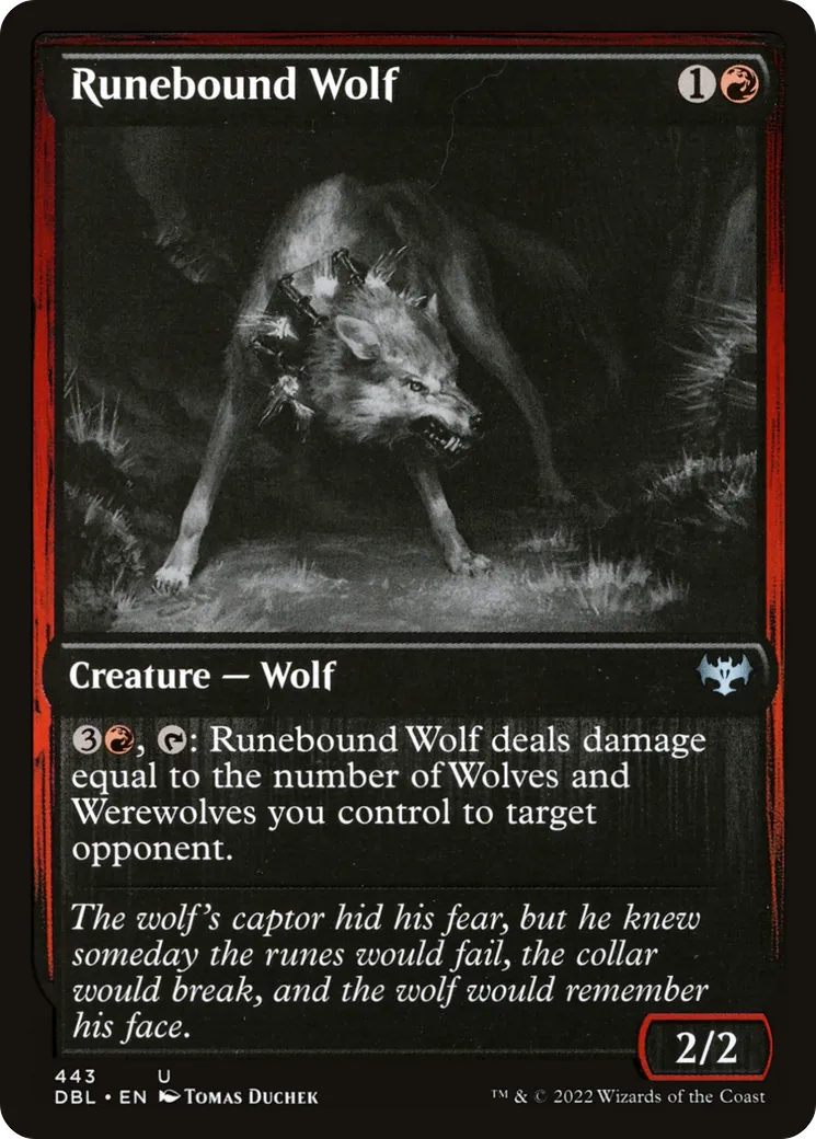 Loup entraverune from Innistrad: Double Feature - Magic: The Gathering