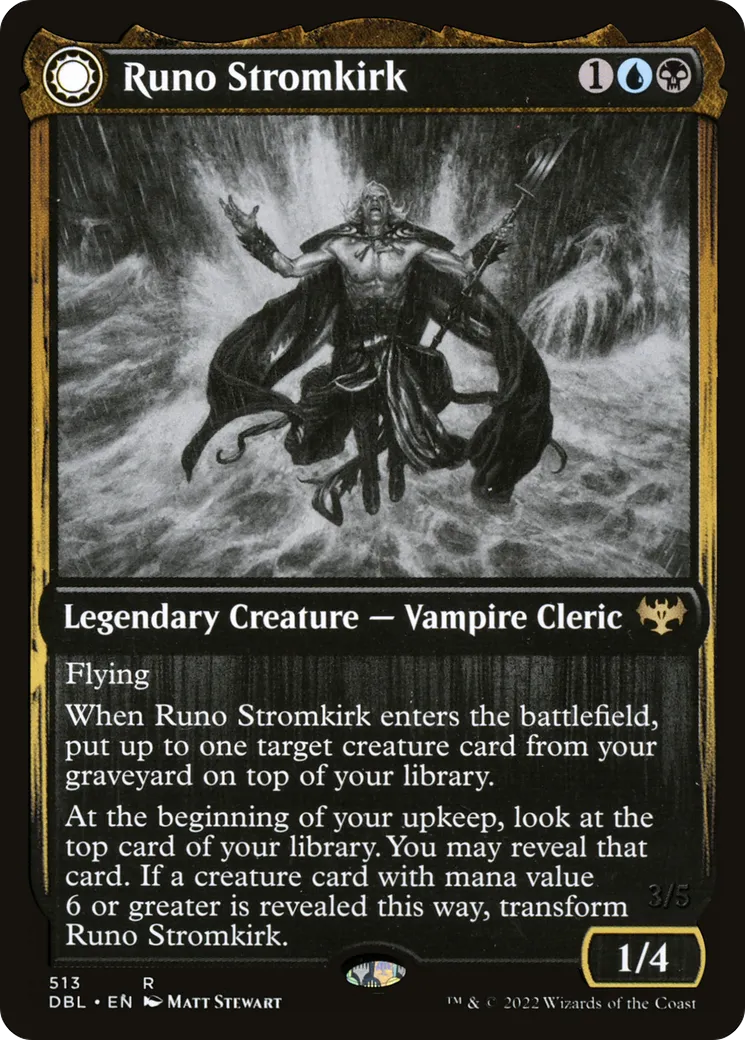 Runo Stromkirk // Krothuss, Lord of the Deep — Innistrad: Double Feature — Magic: The Gathering