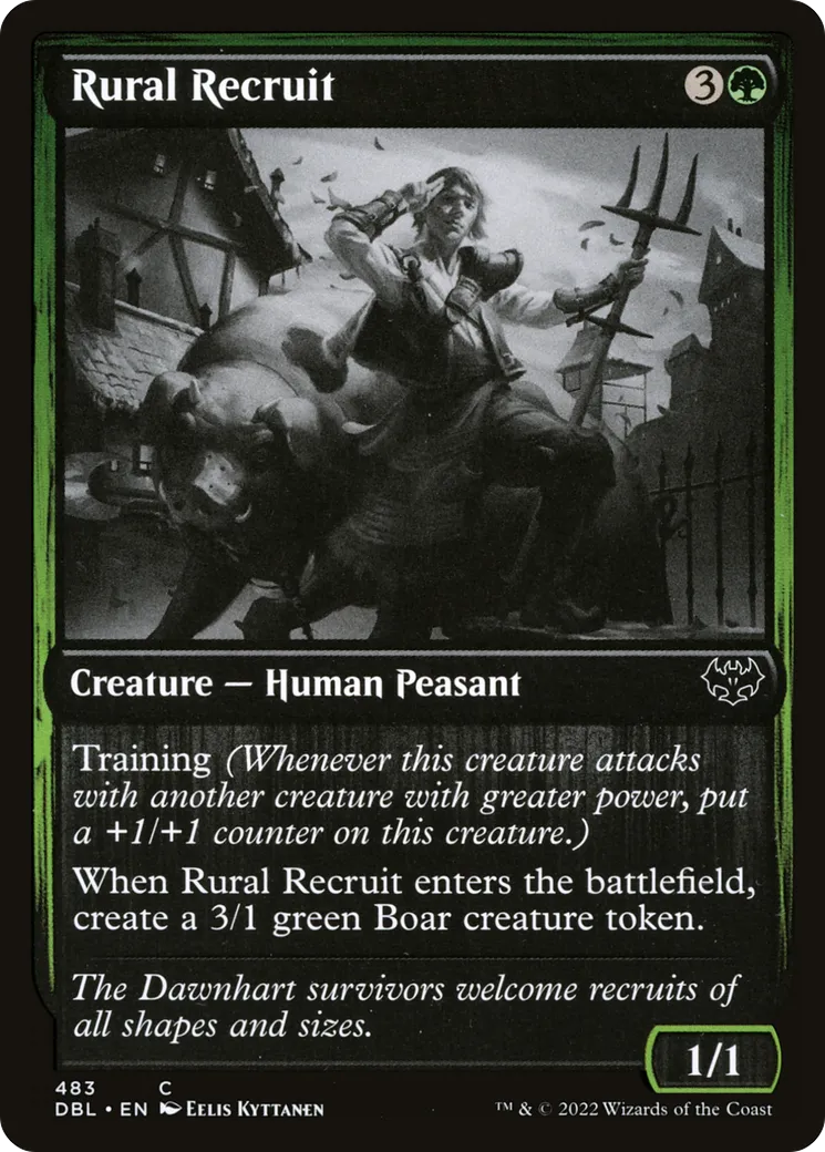 Recrue rurale — Innistrad: Double Feature — Magic: The Gathering