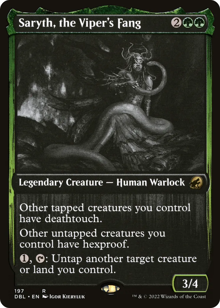 Saryth, the Viper's Fang — Innistrad: Double Feature — Magic: The Gathering
