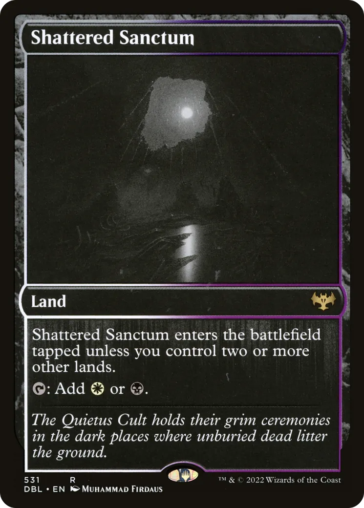 Shattered Sanctum — Innistrad: Double Feature — Magic: The Gathering