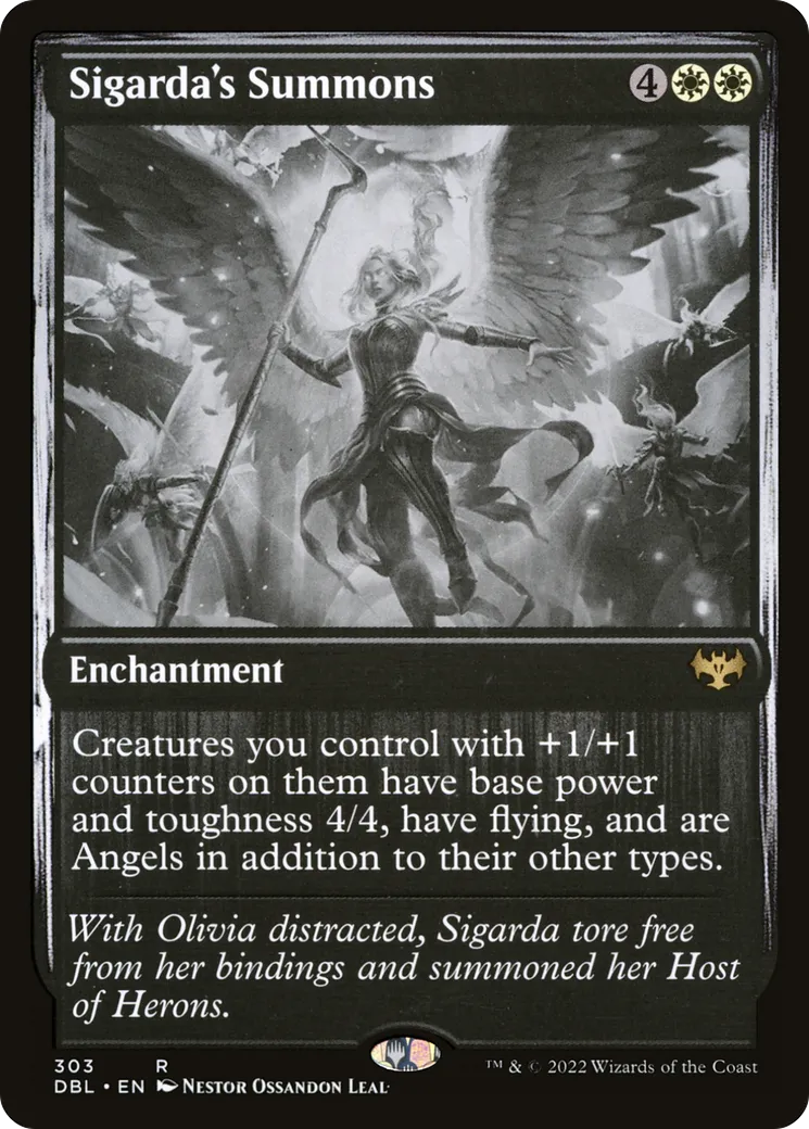Sigarda's Summons — Innistrad: Double Feature — Magic: The Gathering