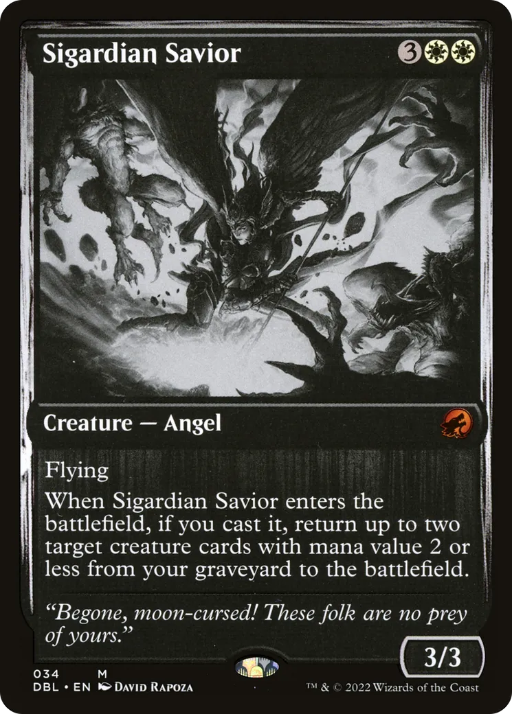 Sigardian Savior — Innistrad: Double Feature — Magic: The Gathering