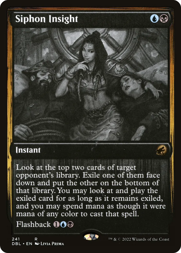 Perspicacité siphonnée — Innistrad: Double Feature — Magic: The Gathering