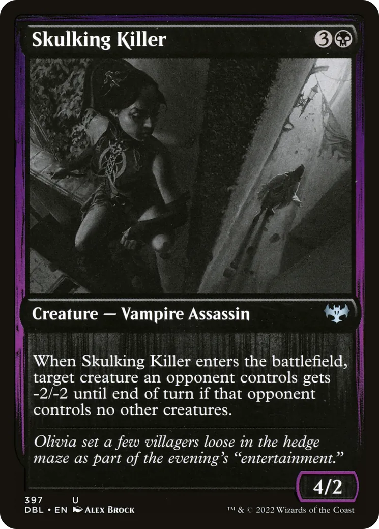 Skulking Killer — Innistrad: Double Feature — Magic: The Gathering