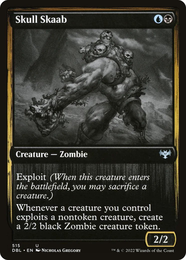 Skull Skaab — Innistrad: Double Feature — Magic: The Gathering