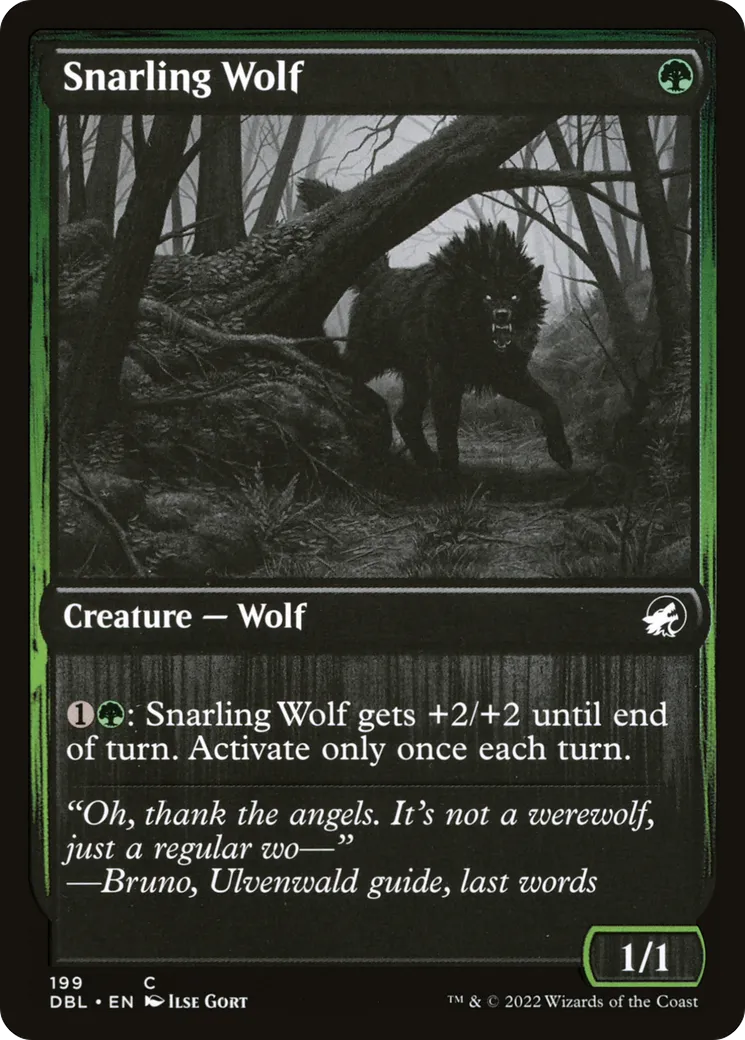 Loup menaçant — Innistrad: Double Feature — Magic: The Gathering