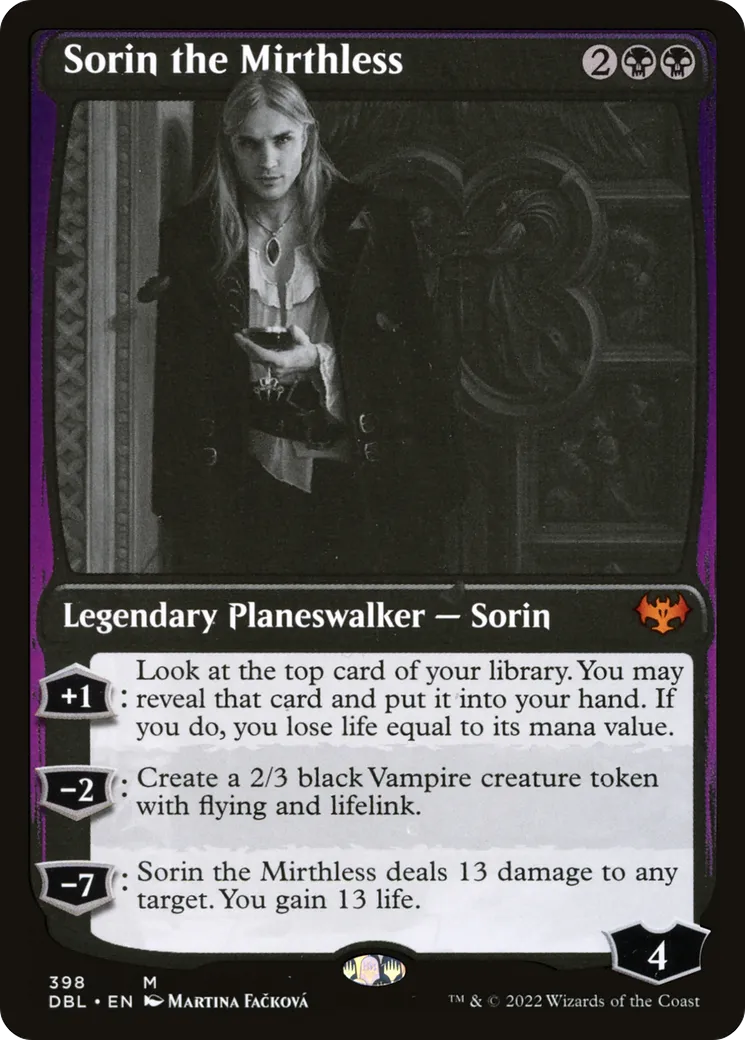 Sorin the Mirthless — Innistrad: Double Feature — Magic: The Gathering