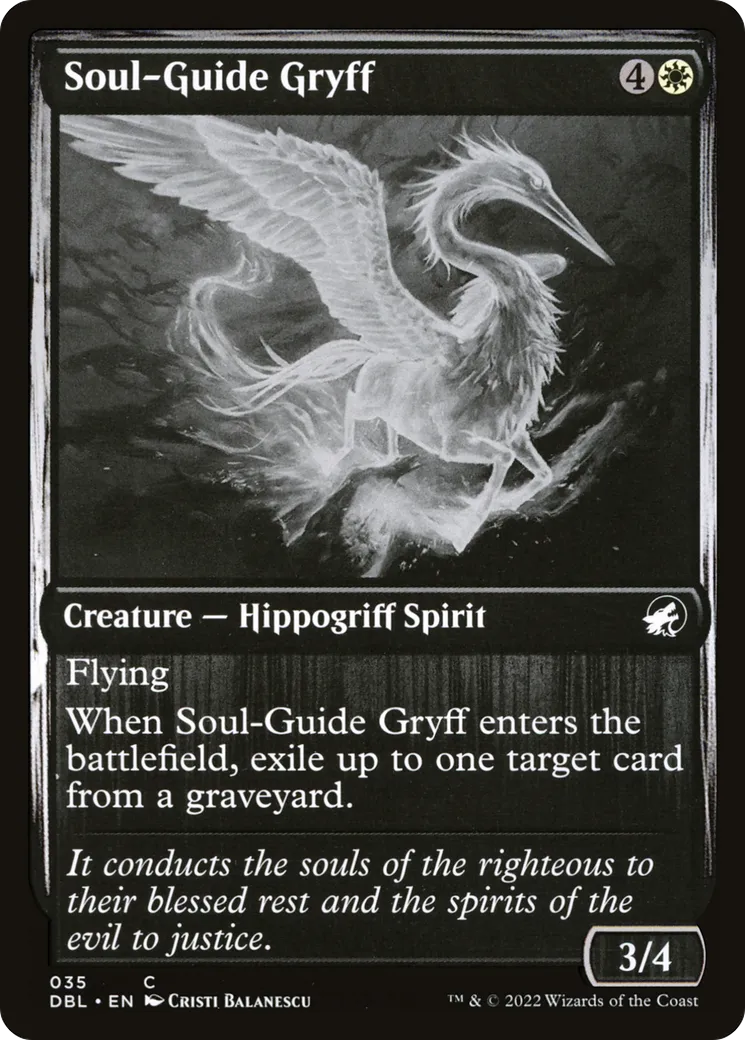 Soul-Guide Gryff — Innistrad: Double Feature — Magic: The Gathering