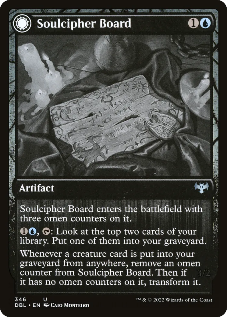 Soulcipher Board // Cipherbound Spirit — Innistrad: Double Feature — Magic: The Gathering