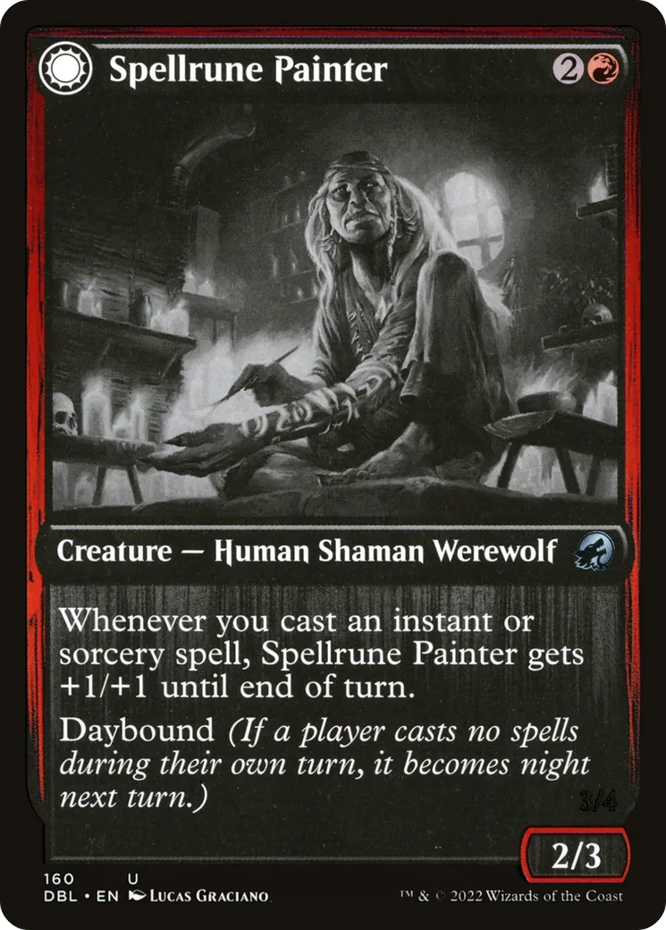 Spellrune Painter // Spellrune Howler — Innistrad: Double Feature — Magic: The Gathering