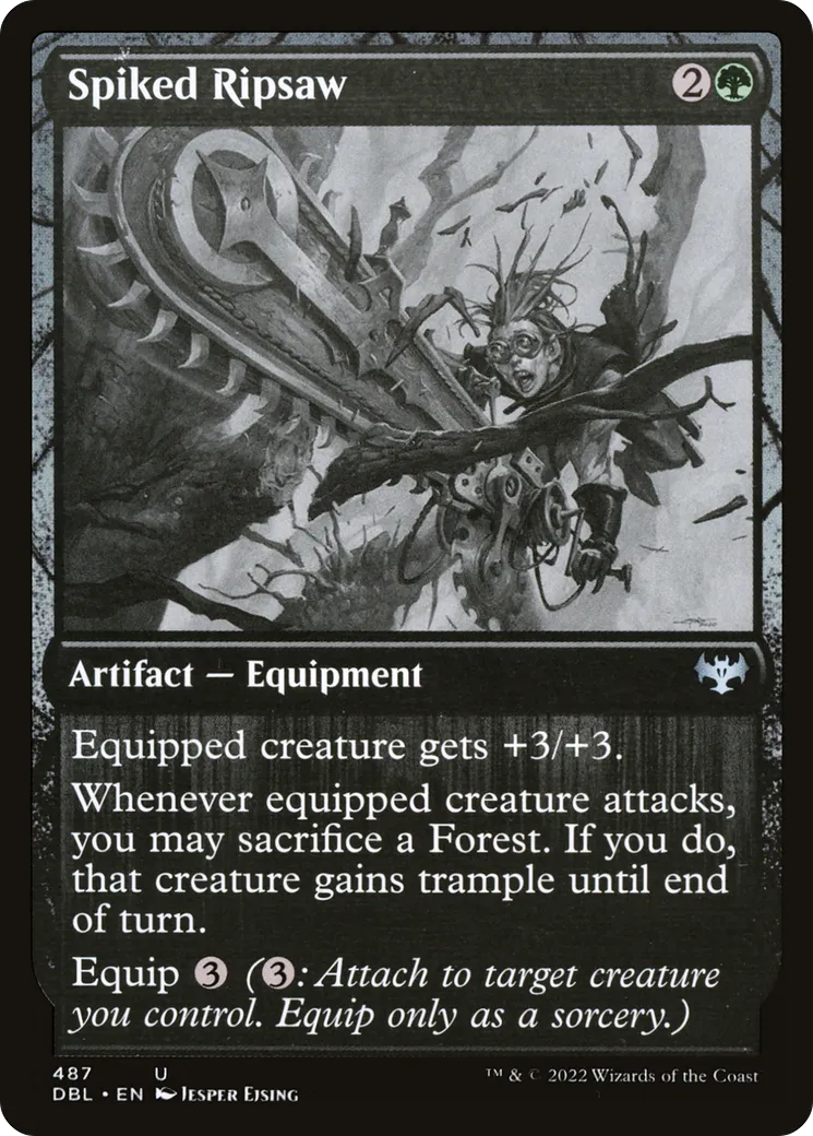 Tronçonneuse à piquants — Innistrad: Double Feature — Magic: The Gathering