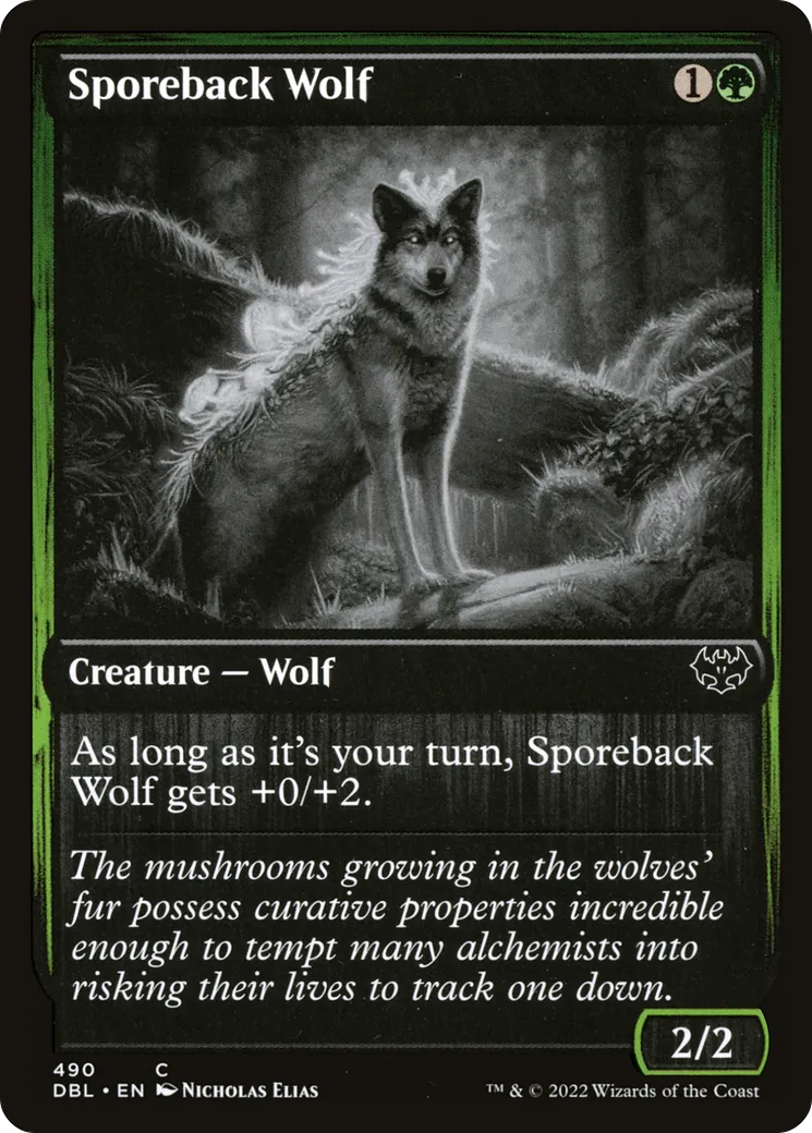 Loup sporéchine — Innistrad: Double Feature — Magic: The Gathering