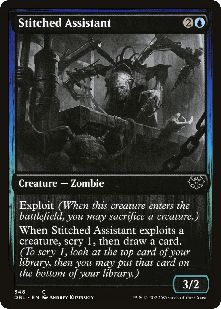 Assistant raccommodé — Innistrad: Double Feature — Magic: The Gathering