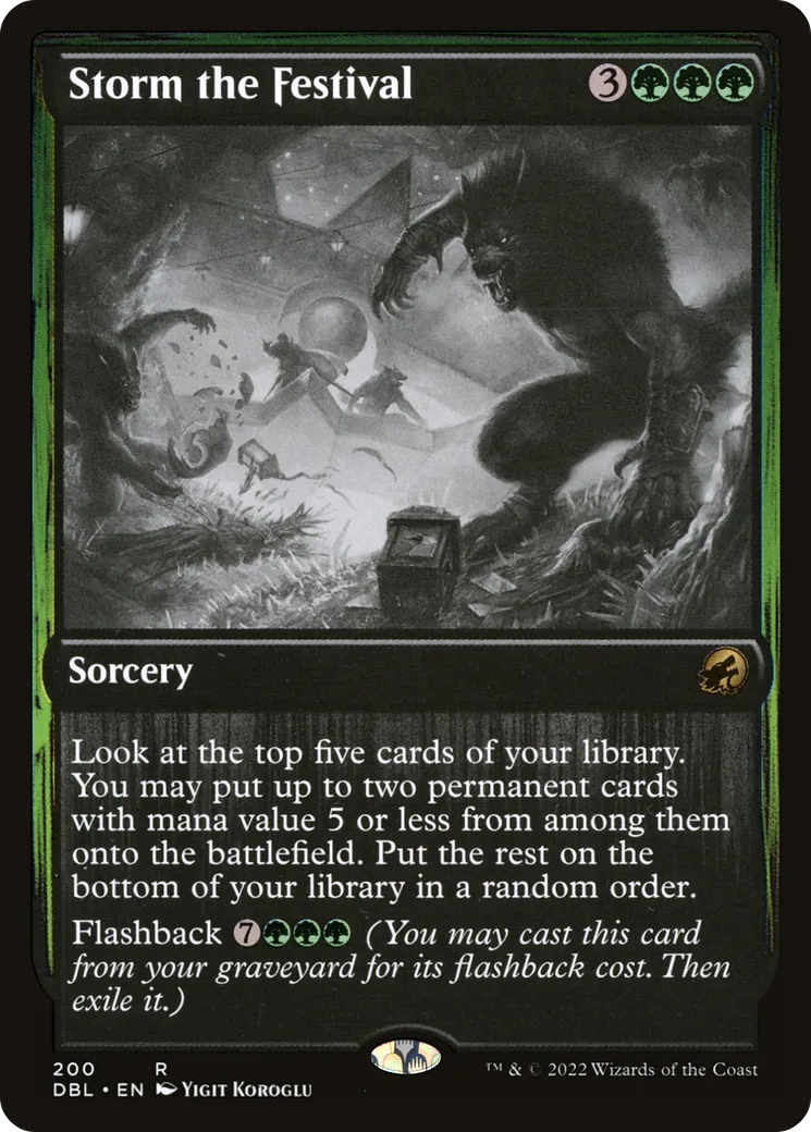 Storm the Festival — Innistrad: Double Feature — Magic: The Gathering