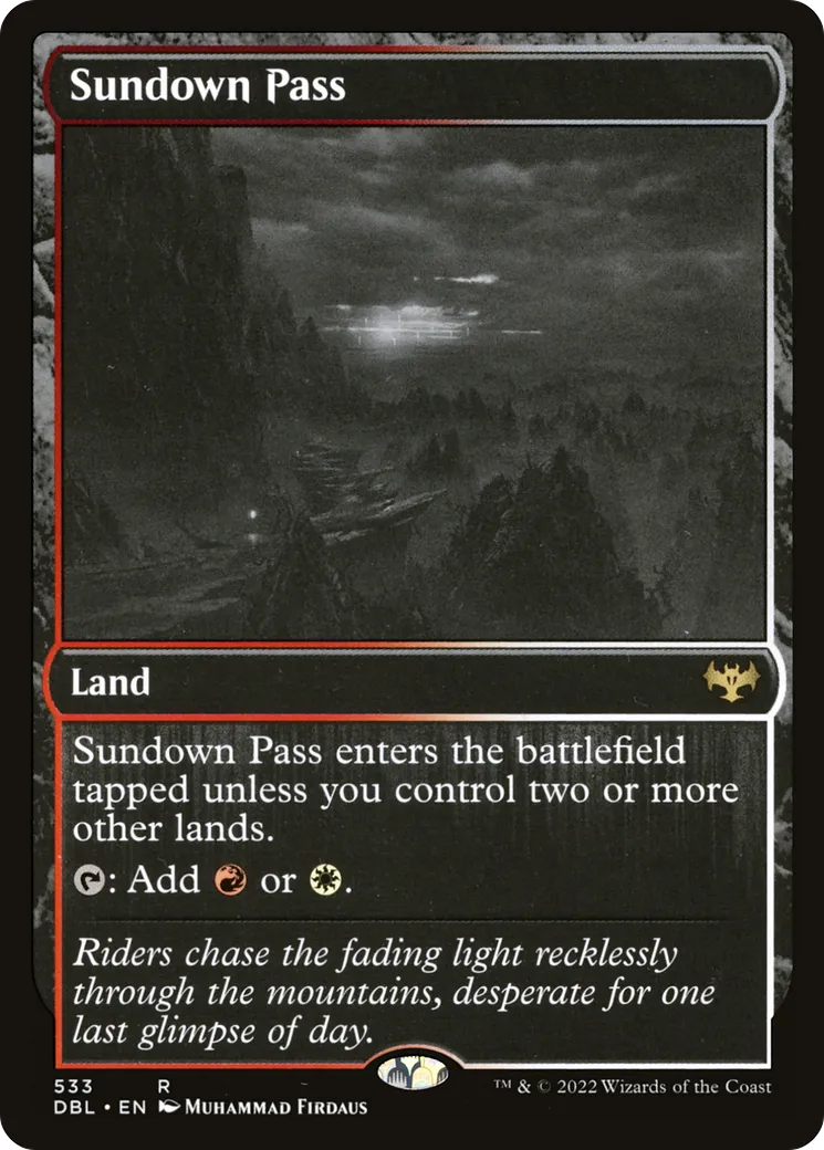 Sundown Pass — Innistrad: Double Feature — Magic: The Gathering