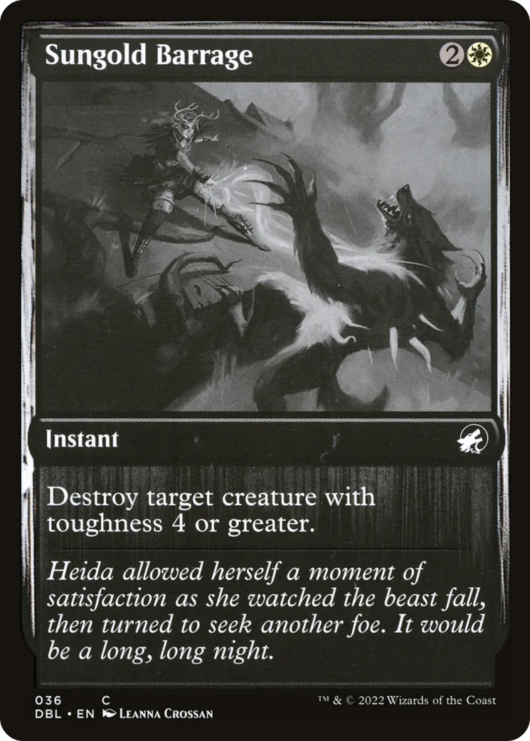 Sungold Barrage — Innistrad: Double Feature — Magic: The Gathering