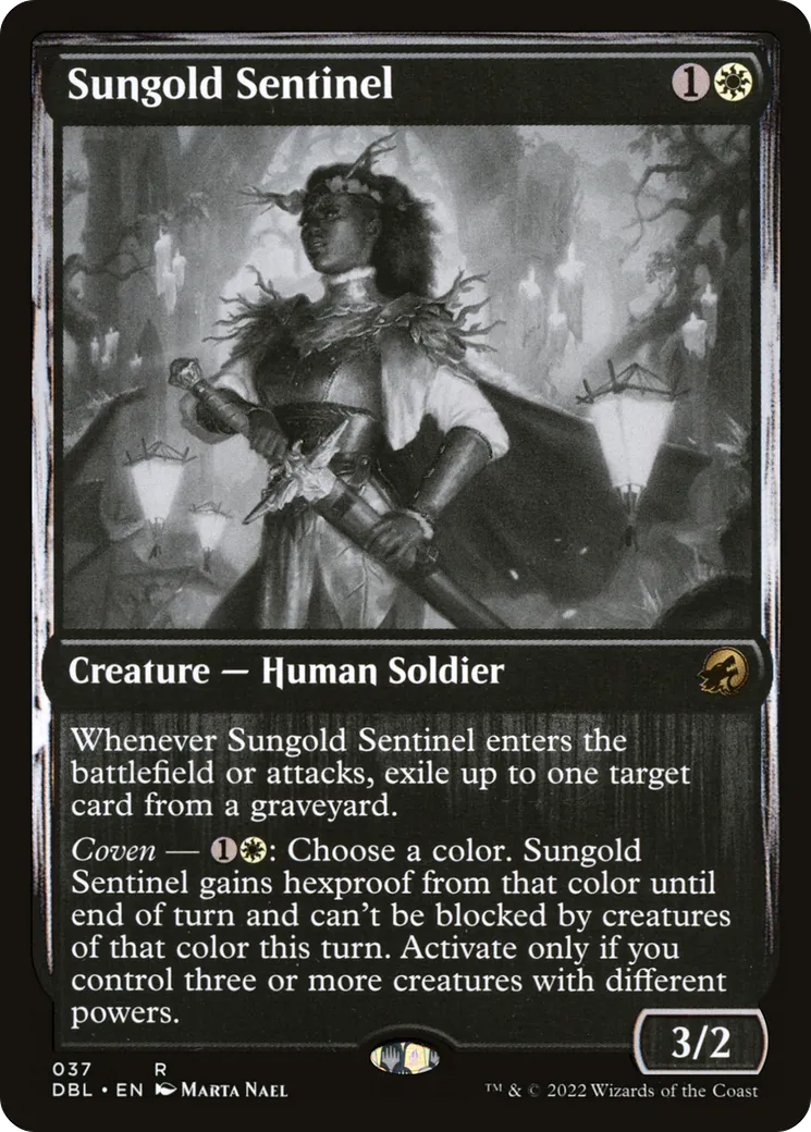Sentinelle d'or solaire — Innistrad: Double Feature — Magic: The Gathering