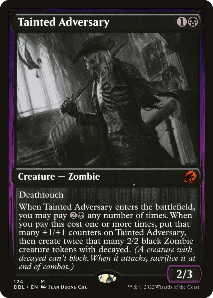 Tainted Adversary — Innistrad: Double Feature — Magic: The Gathering