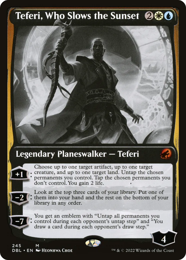 Teferi, Who Slows the Sunset — Innistrad: Double Feature — Magic: The Gathering