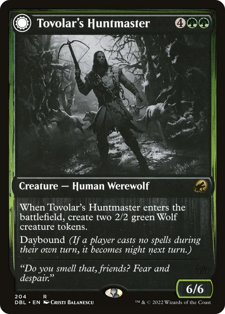 Maître-chasseur de Tovolar // Chef de meute de Tovolar — Innistrad: Double Feature — Magic: The Gathering