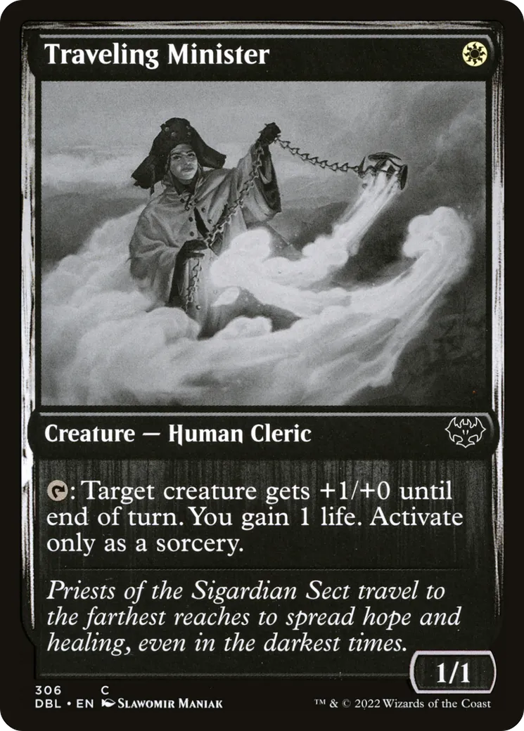 Traveling Minister — Innistrad: Double Feature — Magic: The Gathering