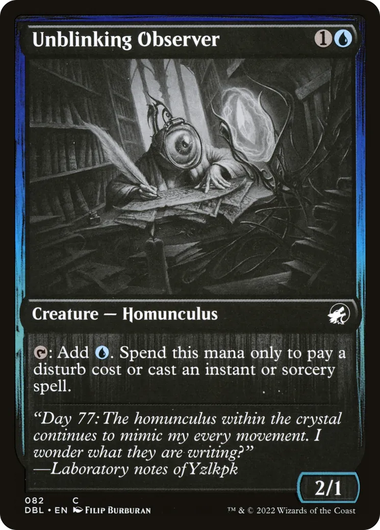Observateur au regard fixe — Innistrad: Double Feature — Magic: The Gathering