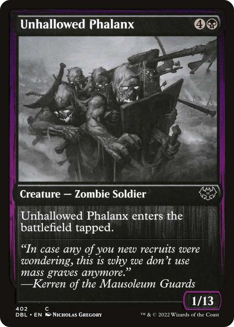 Unhallowed Phalanx — Innistrad: Double Feature — Magic: The Gathering