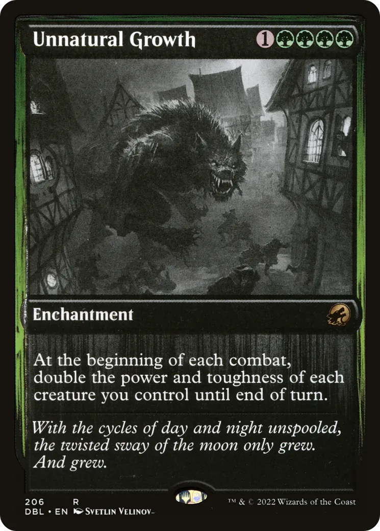 Unnatural Growth — Innistrad: Double Feature — Magic: The Gathering