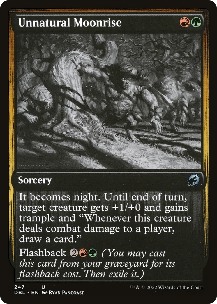 Unnatural Moonrise — Innistrad: Double Feature — Magic: The Gathering