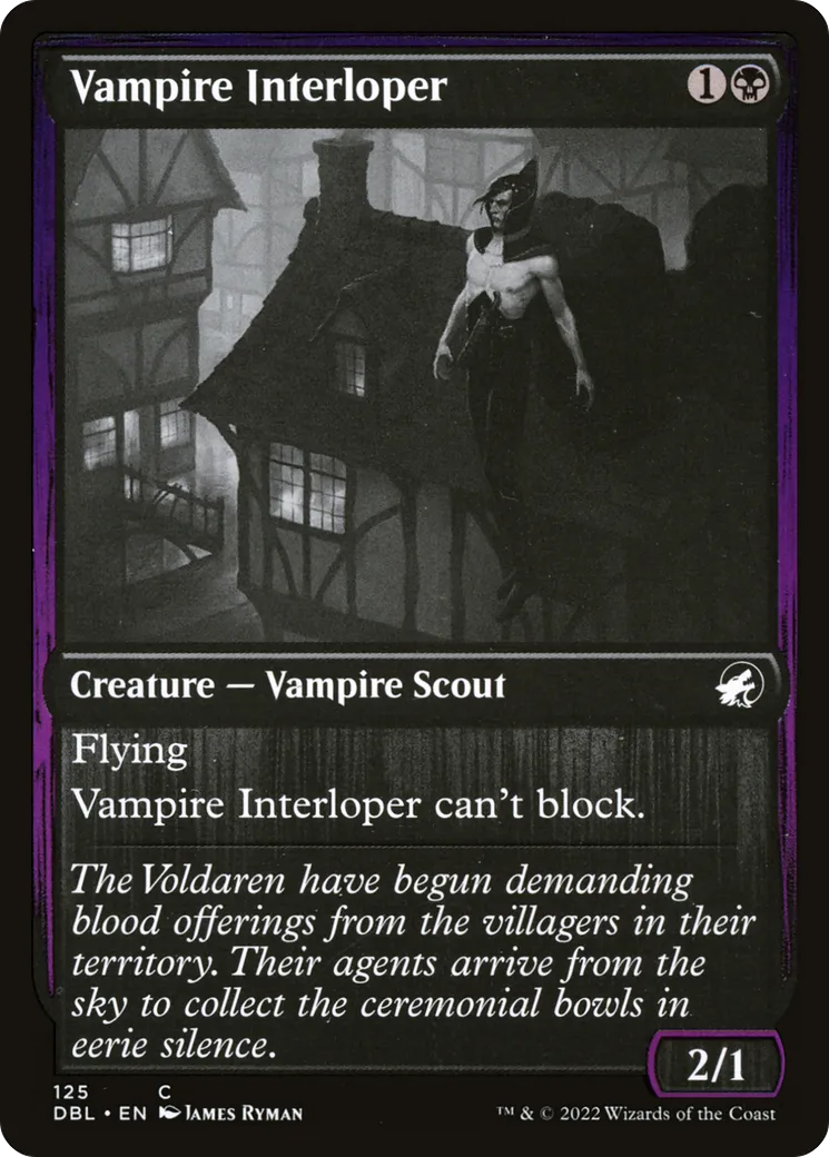 Vampire Interloper — Innistrad: Double Feature — Magic: The Gathering