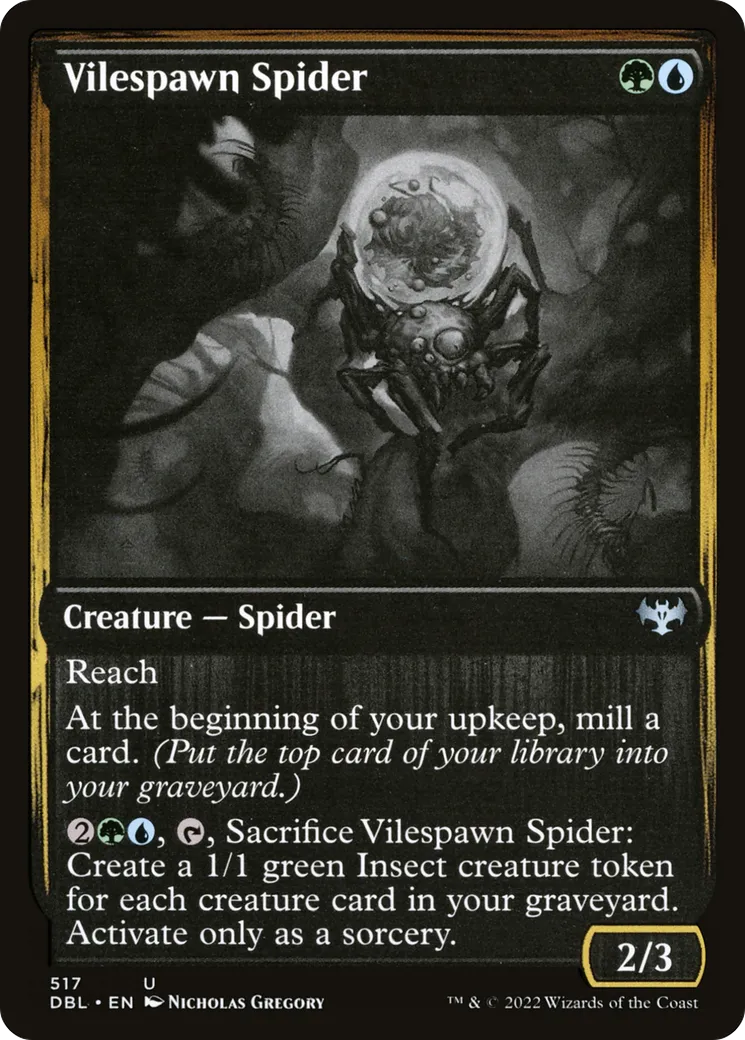 Vilespawn Spider — Innistrad: Double Feature — Magic: The Gathering