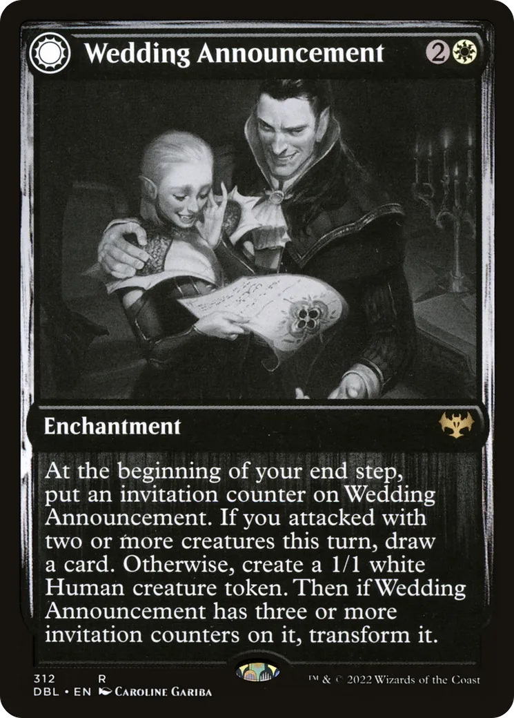 Wedding Announcement // Wedding Festivity — Innistrad: Double Feature — Magic: The Gathering