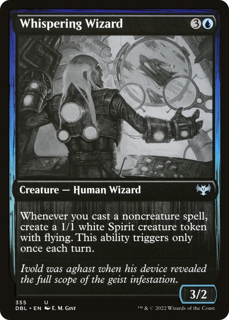 Whispering Wizard — Innistrad: Double Feature — Magic: The Gathering