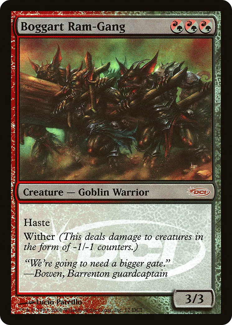 Gang du bélier boggart — DCI Promos — Magic: The Gathering