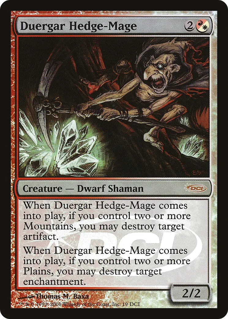 Mage des haies duergar — DCI Promos — Magic: The Gathering