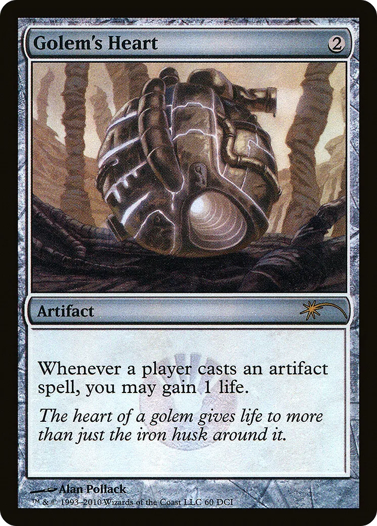 Golem's Heart — DCI Promos — Magic: The Gathering