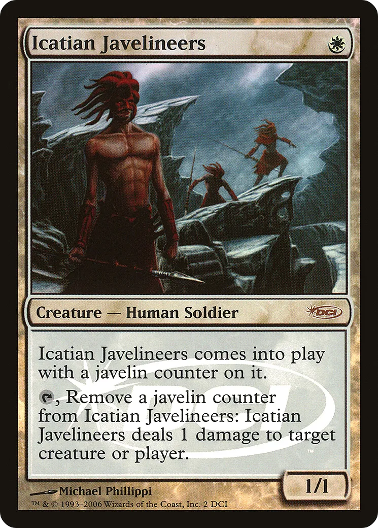 Icatian Javelineers — DCI Promos — Magic: The Gathering