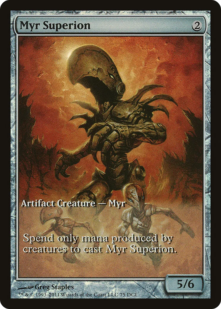 Myr Superion — DCI Promos — Magic: The Gathering