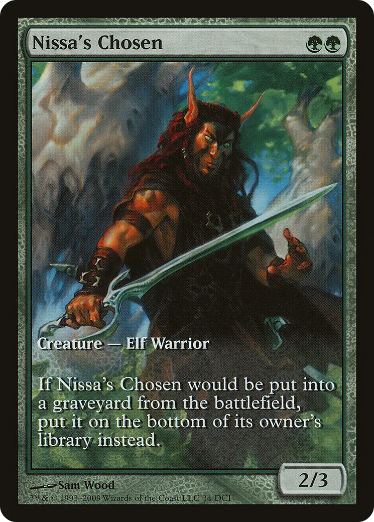 Élu de Nissa — DCI Promos — Magic: The Gathering