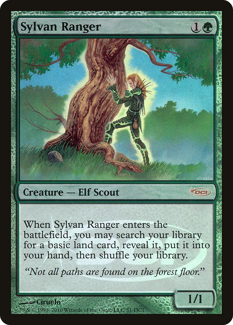 Sylvan Ranger from DCI Promos - Magic: The Gathering