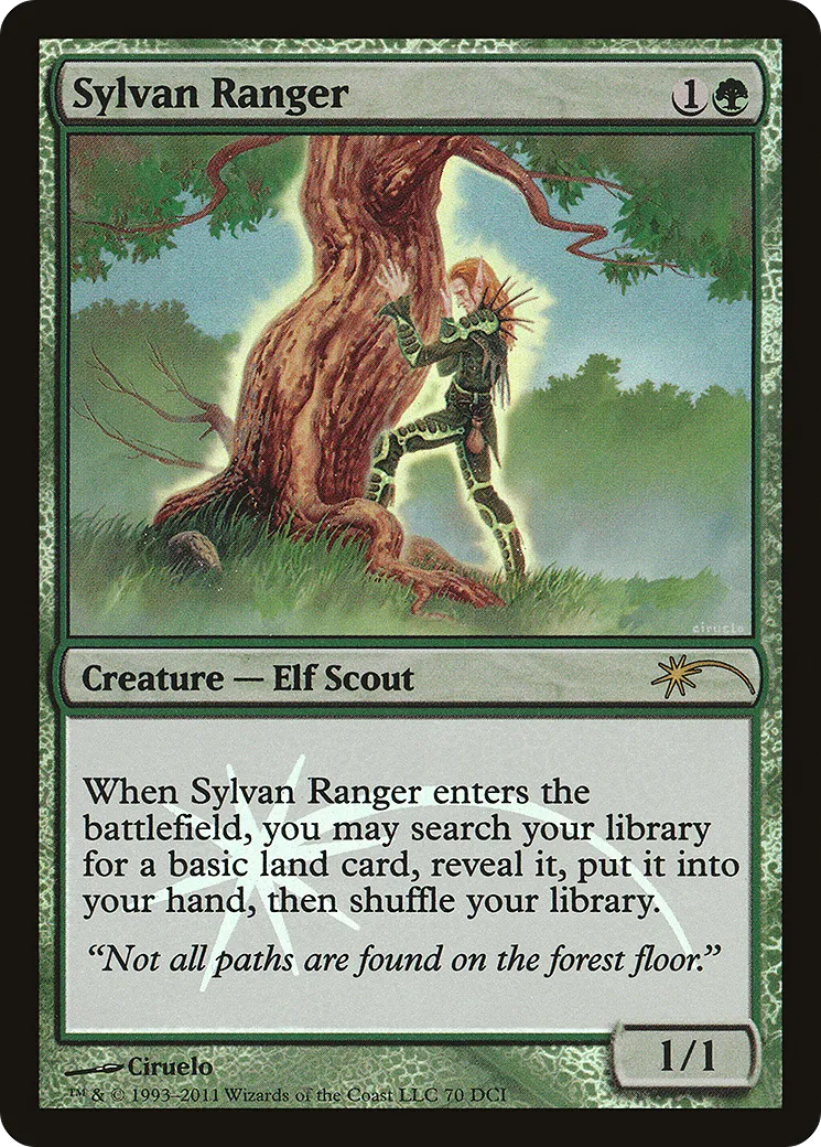 Sylvan Ranger — DCI Promos — Magic: The Gathering