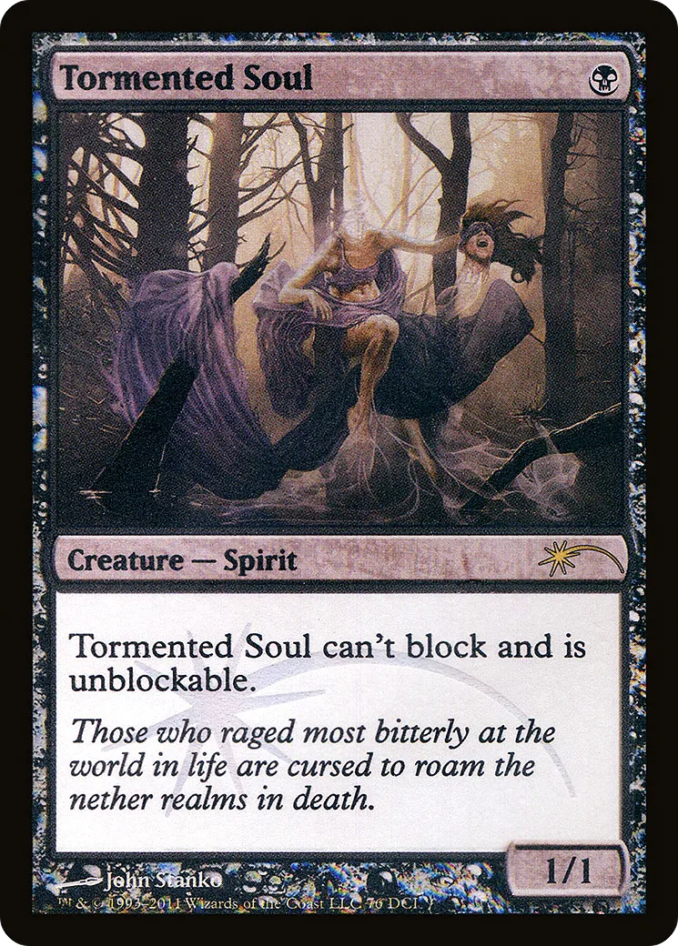 Âme tourmentée — DCI Promos — Magic: The Gathering