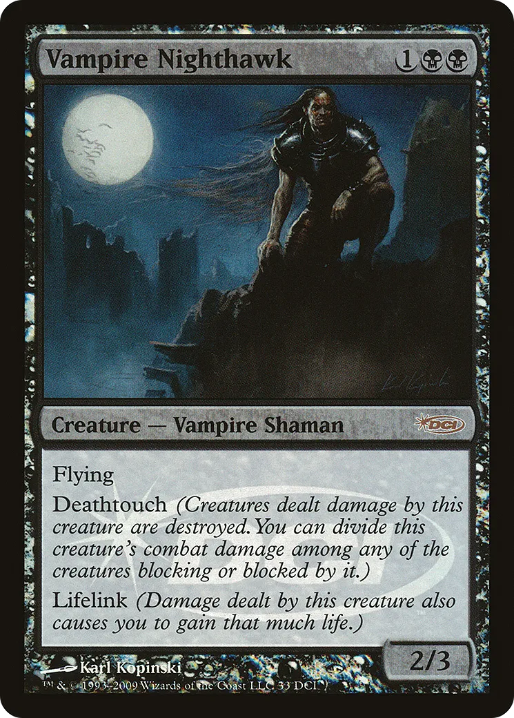 Vampire Nighthawk — DCI Promos — Magic: The Gathering