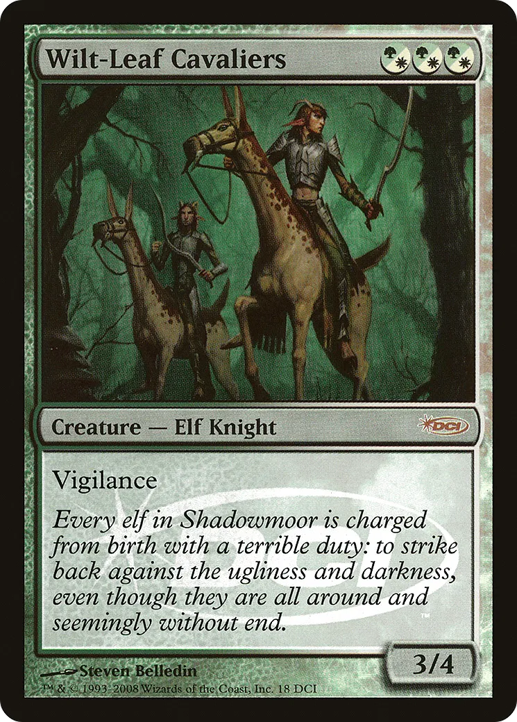 Cavaliers de Feuilleterne — DCI Promos — Magic: The Gathering