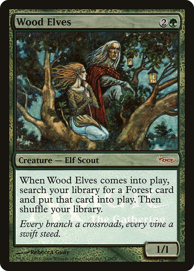 Wood Elves — DCI Promos — Magic: The Gathering