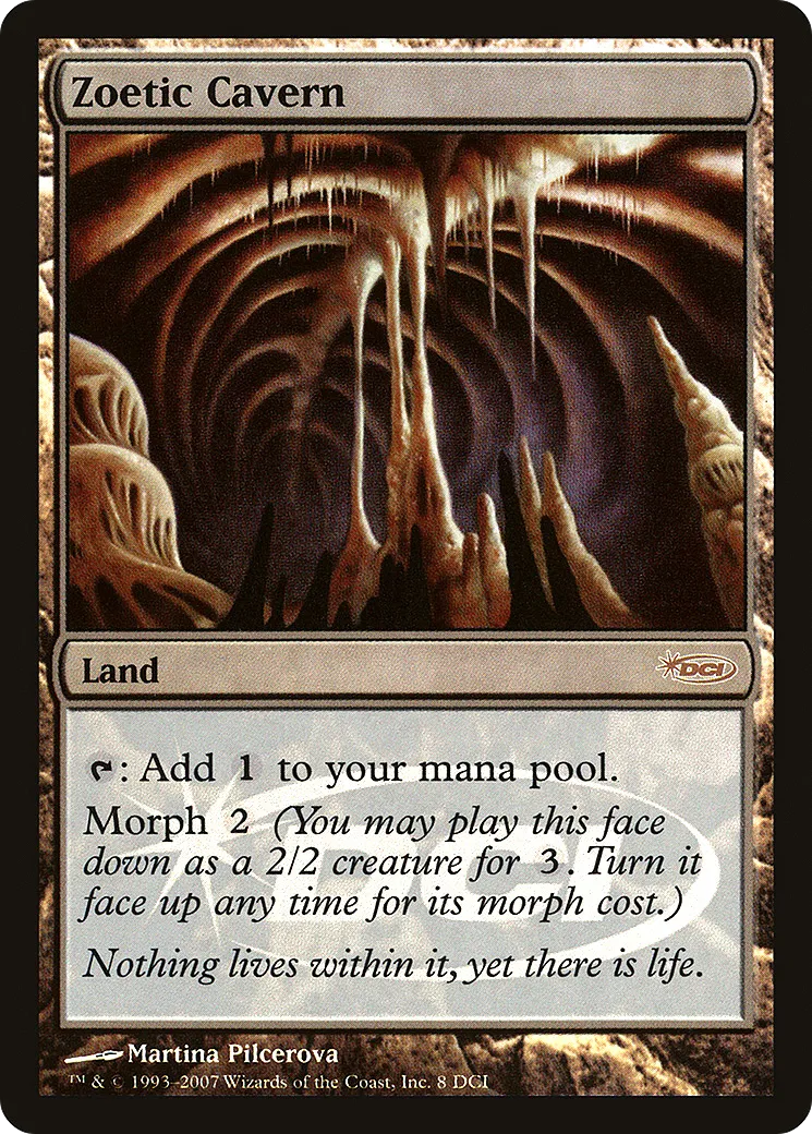 Zoetic Cavern — DCI Promos — Magic: The Gathering