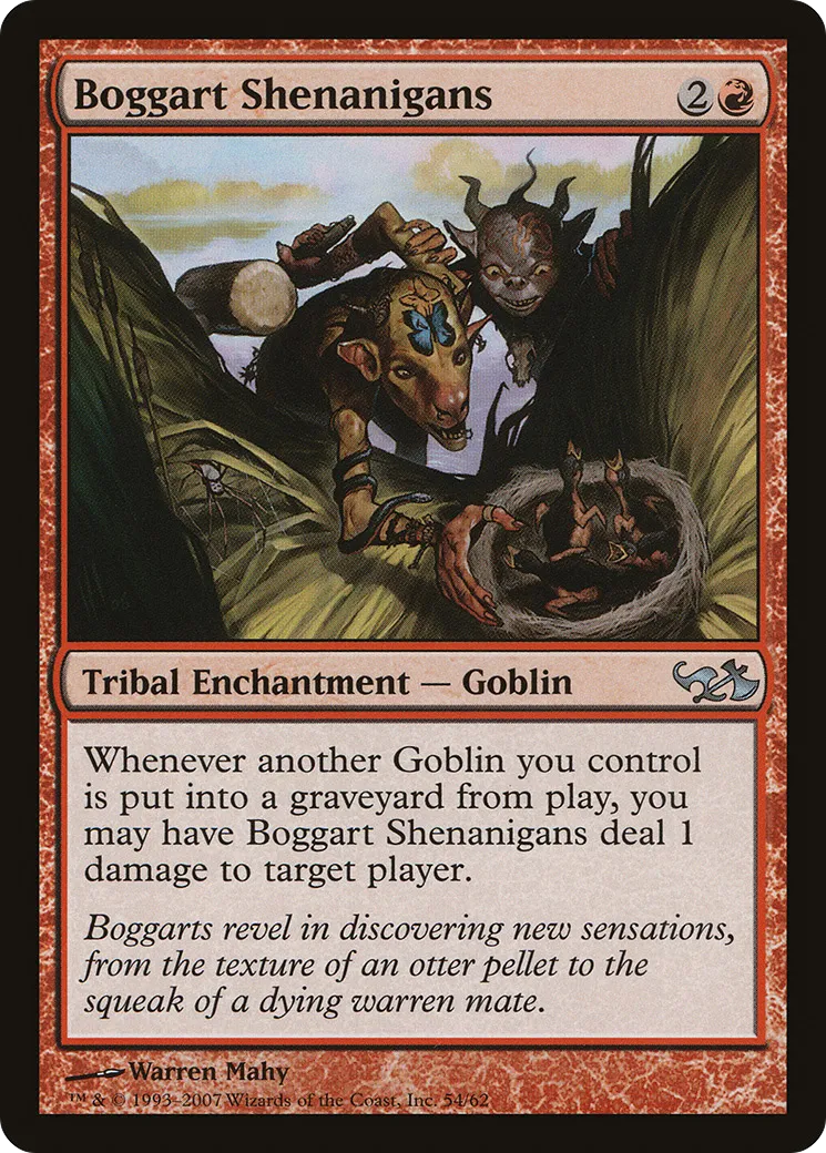 Boggart Shenanigans — Duel Decks: Elves vs. Goblins — Magic: The Gathering