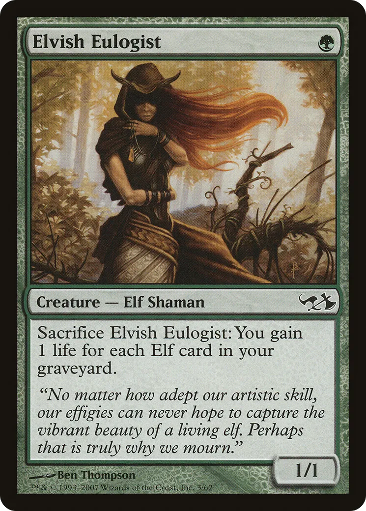 Elvish Eulogist — Duel Decks: Elves vs. Goblins — Magic: The Gathering